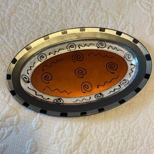 Kay Young Decor French platter EC